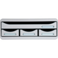 Exacompta Schubladenbox TOOLBOX Mini 4 Schubladen DIN A4...