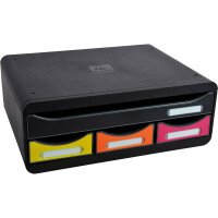 Exacompta Schubladenbox TOOLBOX Mini 4 Schubladen DIN A4...