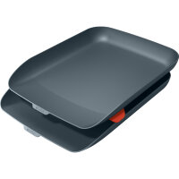 Leitz Briefablage Cosy DIN A4 Polystyrol Farbe: grau 2...