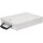 WEDO® Dokumentenkassette 35,5 x 6,7 x 26 cm (B x H x T) DIN A4 Scheibenschloss Stahlblech, pulverbeschichtet lichtgrau