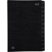 Soennecken Pultordner oeco DIN A4 A-Z Karton schwarz 24...