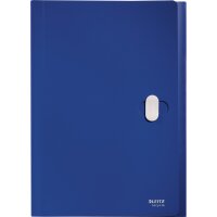 Leitz Fächermappe Recycle DIN A4 blau 5 Fächer