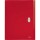 Leitz Heftbox Recycle 25,4 x 33 cm (B x H) DIN A4 38mm Sicherheitsverschluss Polypropylen, 80 % recycelt rot