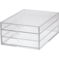 MAUL Schubladenbox Acryl 3 Schubladen DIN A4 Acryl...