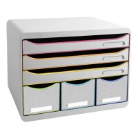 Exacompta Schubladenbox STORE-BOX Maxi 6 Schubladen DIN...
