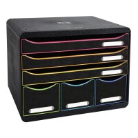 Exacompta Schubladenbox STORE-BOX Maxi 6 Schubladen DIN...
