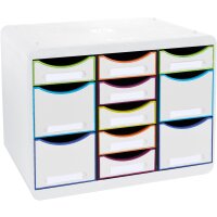 Exacompta Schubladenbox STORE-BOX Multi 11 Schubladen...