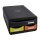 Exacompta Schubladenbox SMALL-BOX Mini 3 Schubladen DIN A4, Überbreite Polystyrol Gehäusefarbe: schwarz Farbe der Schublade: mehrfarbig