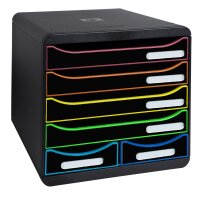 Exacompta Schubladenbox BIG-BOX Maxi 6 Schubladen DIN A4,...