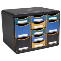 Exacompta Schubladenbox STORE-BOX Multi 11 Schubladen...
