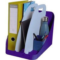 Exacompta Organisationsbox Flex Box Bee Blue 25,2 x 22,5...