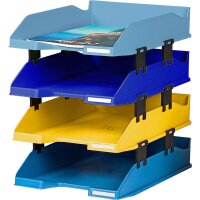 Exacompta Briefablage COMBO MIDI BEE BLUE DIN A4,...