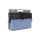 Hotbox Organisationsbox Design 4 39,8 x 30,8 x 17,9 cm (B x H x T) Polypropylen, 100 % recycelt blau