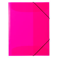 HERMA Sammelmappe Neon DIN A3 Polypropylen neonpink