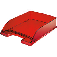 Leitz Briefablage Transparent Plus DIN A4 Polystyrol...