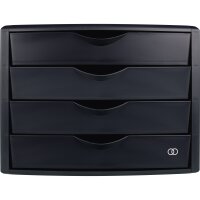 Soennecken Schubladenbox oeco 4 Schubladen DIN A4...