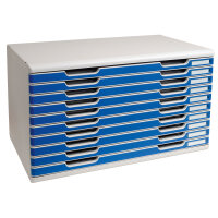 Exacompta Schubladenbox MODULO 10 Schubladen DIN A3+...