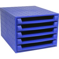 Exacompta Schubladenbox THE BOX 5 Schubladen DIN A4,...