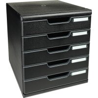 Exacompta Schubladenbox MODULO 5 Schubladen DIN A4+...