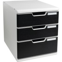 Exacompta Schubladenbox MODULO 3 Schubladen DIN A4+...
