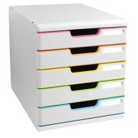 Exacompta Schubladenbox MODULO 5 Schubladen DIN A4+...