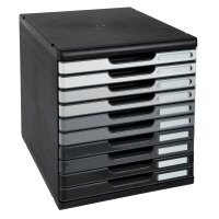 Exacompta Schubladenbox MODULO 10 Schubladen DIN A4+...