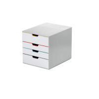 DURABLE Schubladenbox VARICOLOR® MIX 4 4 Schubladen...