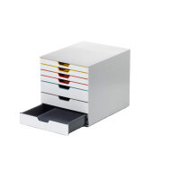 DURABLE Schubladenbox VARICOLOR® MIX 7 7 Schubladen...