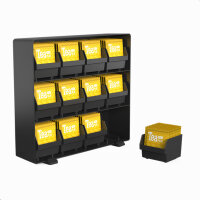 Deflecto® Teebar 32,7 x 28,9 x 8,1 cm (B x H x T)...
