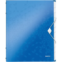 Leitz Ordnungsmappe WOW DIN A4 Polypropylen Farbe: blau...