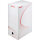 Esselte Archivschachtel 15 x 24,5 x 34,5 cm (B x H x T) DIN A4 mit Archivdruck Wellpappe weiß