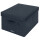 Leitz Aufbewahrungsbox Fabric mittel 28,5 x 20,3 x 38 cm (B x H x T) DIN A4 Karton/Stoff samtgrau 2 St./Pack.