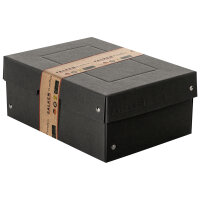 Falken Aufbewahrungsbox PureBox Black 18 x 10 x 25 cm (B...