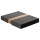 Falken Aufbewahrungsbox PureBox Black 24 x 4 x 32 cm (B x H x T) DIN A4 Pappe schwarz