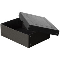 Falken Aufbewahrungsbox PureBox Black 24 x 10 x 32 cm (B...