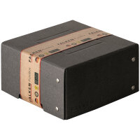 Falken Aufbewahrungsbox PureBox Black 16 x 8,5 x 16 cm (B...