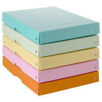 Falken Aufbewahrungsbox PureBox Pastell 24 x 4 x 32 cm (B...