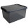 Sunware Aufbewahrungsbox the comfort-line 40 x 26 x 50 cm (B x H x T) 36l Kunststoff, 80 % recycelt grau transparent