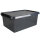 Sunware Aufbewahrungsbox the comfort-line 40 x 26 x 60 cm (B x H x T) 45l Kunststoff, 80 % recycelt grau transparent