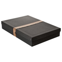 Falken Aufbewahrungsbox PureBox Black 44 x 10 x 62 cm (B...