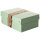 Falken Aufbewahrungsbox PureBox Pastell 18 x 10 x 25 cm (B x H x T) DIN A5 Pappe pastellgrün