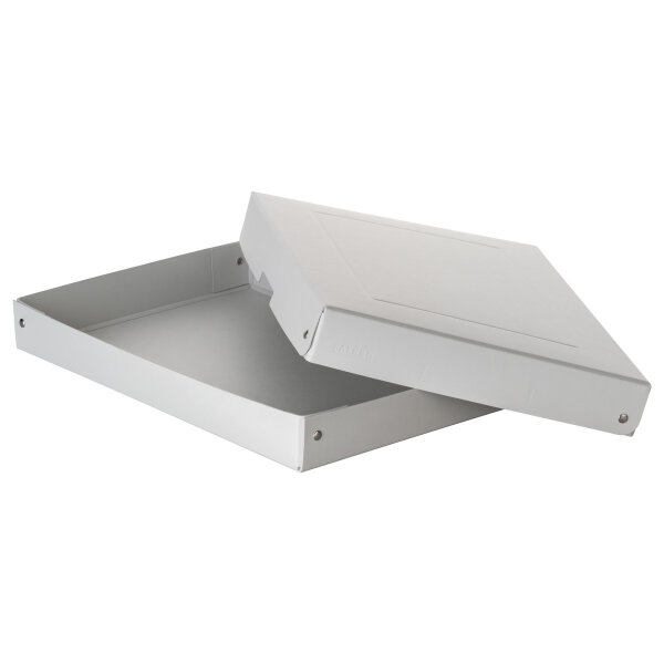 Falken Aufbewahrungsbox PureBox Pro 24 x 4 x 32 cm (B x H x T) DIN A4 Karton weiß