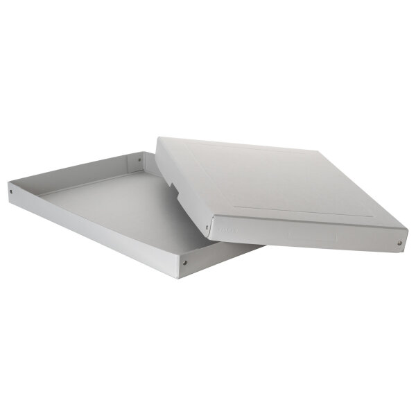 Falken Aufbewahrungsbox PureBox Pro 32 x 4 x 44 cm (B x H x T) DIN A3 Karton weiß