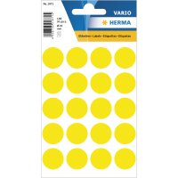 HERMA Markierungspunkt VARIO 19mm Papier gelb 100...