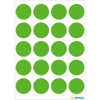 HERMA Markierungspunkt VARIO 19mm Papier leuchtgrün...