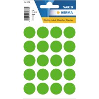 HERMA Markierungspunkt VARIO 19mm Papier leuchtgrün...