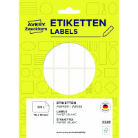 Avery Zweckform Universaletikett 76 x 19 mm (B x H) nicht...