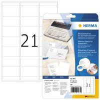 HERMA Adressetikett 67 x 38 mm (B x H) Papier weiß...