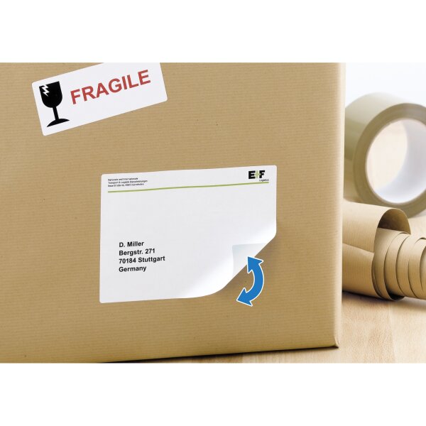 HERMA Adressetikett 99,1 x 42,3 mm (B x H) Papier weiß 1.200 Etik./Pack.