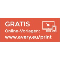 Avery Zweckform Hinweisetikett 210 x 297 mm (B x H) Polypropylen, Papier weiß 10 Etik./Pack.